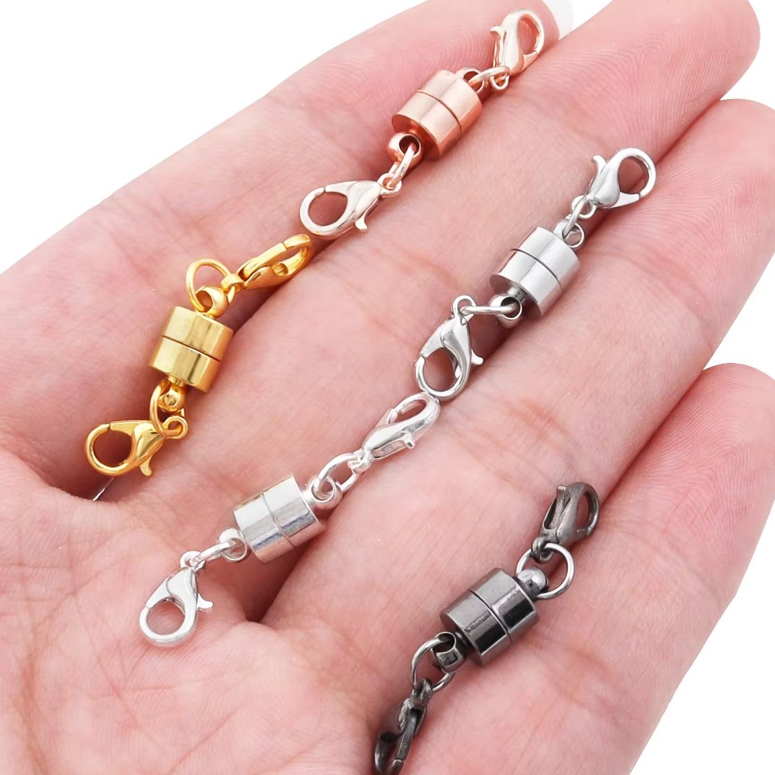 Jewelry Making Factory - 5 компл./лот магнитные застежки с застежками-лобстерами