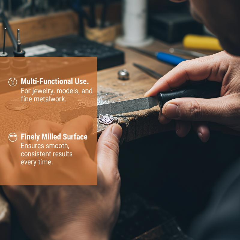 Jewelry Making Metal - Набор из 10 металлических напильников с