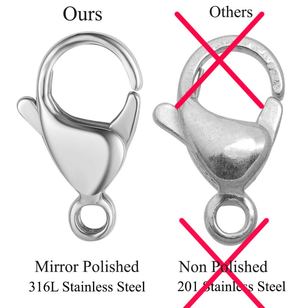 Застежки-лобстеры из нержавеющ – обзор и цена Jewelry Making Metal