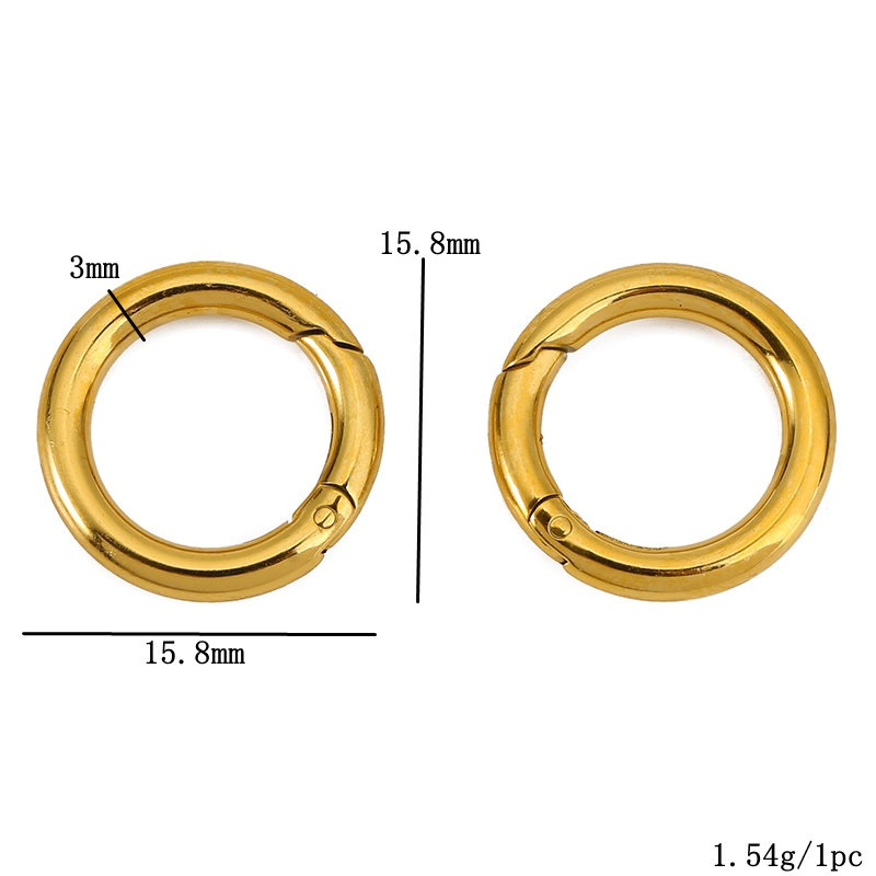2 шт., застежки из нержавеющей – обзор и цена Jewelry Making Rings