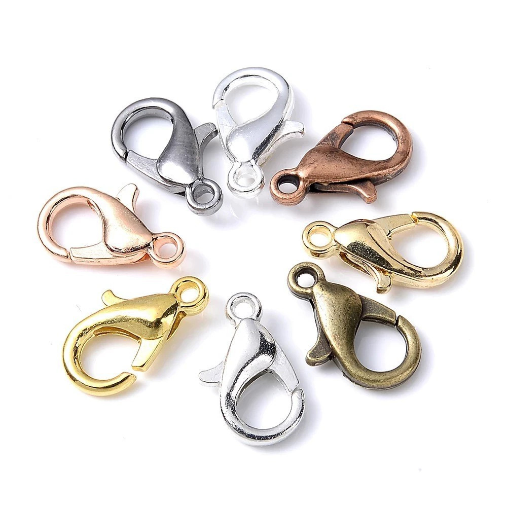 100 шт. застежек-лобстеров из  – обзор и цена Jewelry Making Metal