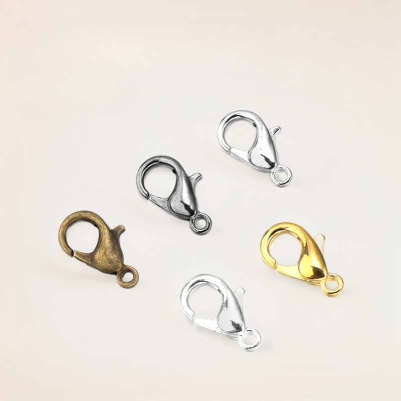 100 шт. застежек-лобстеров из  – обзор и цена Jewelry Making Metal