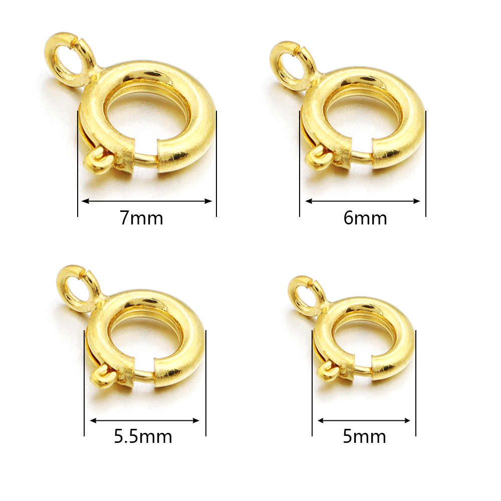 10 шт., круглые пружинные пуго – обзор и цена Jewelry Making Rings