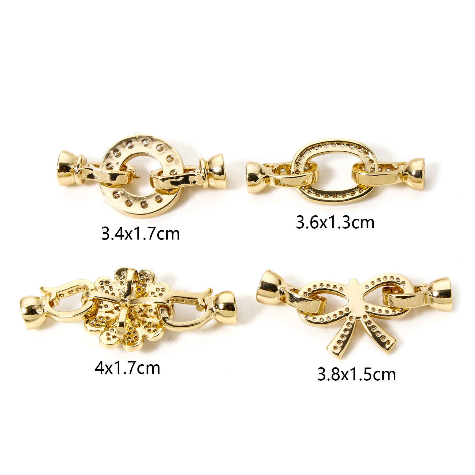 1 шт. латунные складные застеж – обзор и цена Jewelry Making Metal