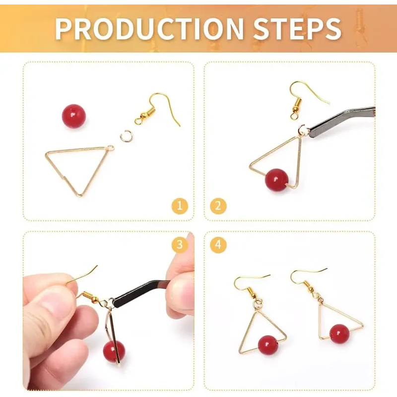 100/500 шт., фурнитура для сер – обзор и цена Jewelry Making Accessories