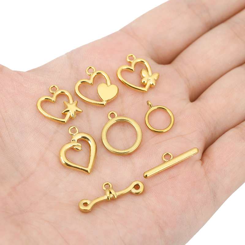 5 комплектов PVD-покрытых нерж – обзор и цена Jewelry Making Factory
