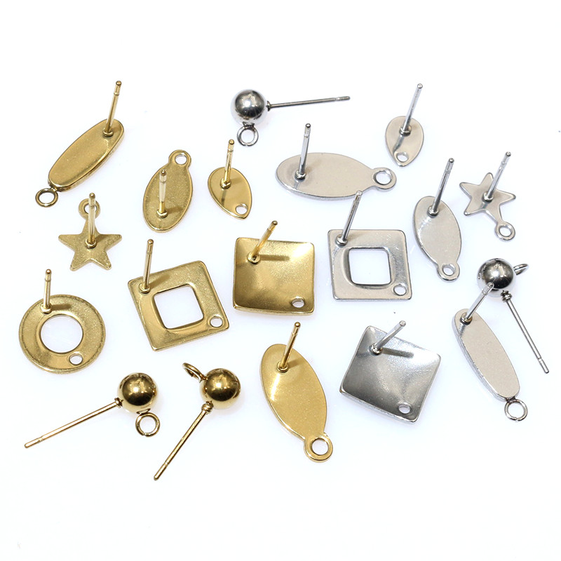 20 шт. Из нержавеющей стали ре – обзор и цена Jewelry Making Metal
