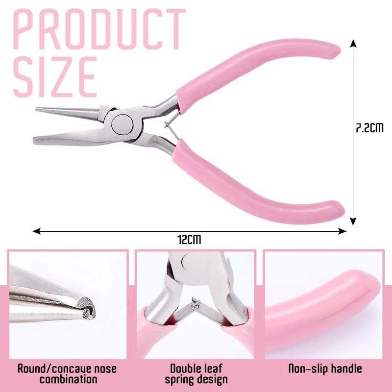 1 шт. розовые круглогубцы для  – обзор и цена Jewelry Making Pliers