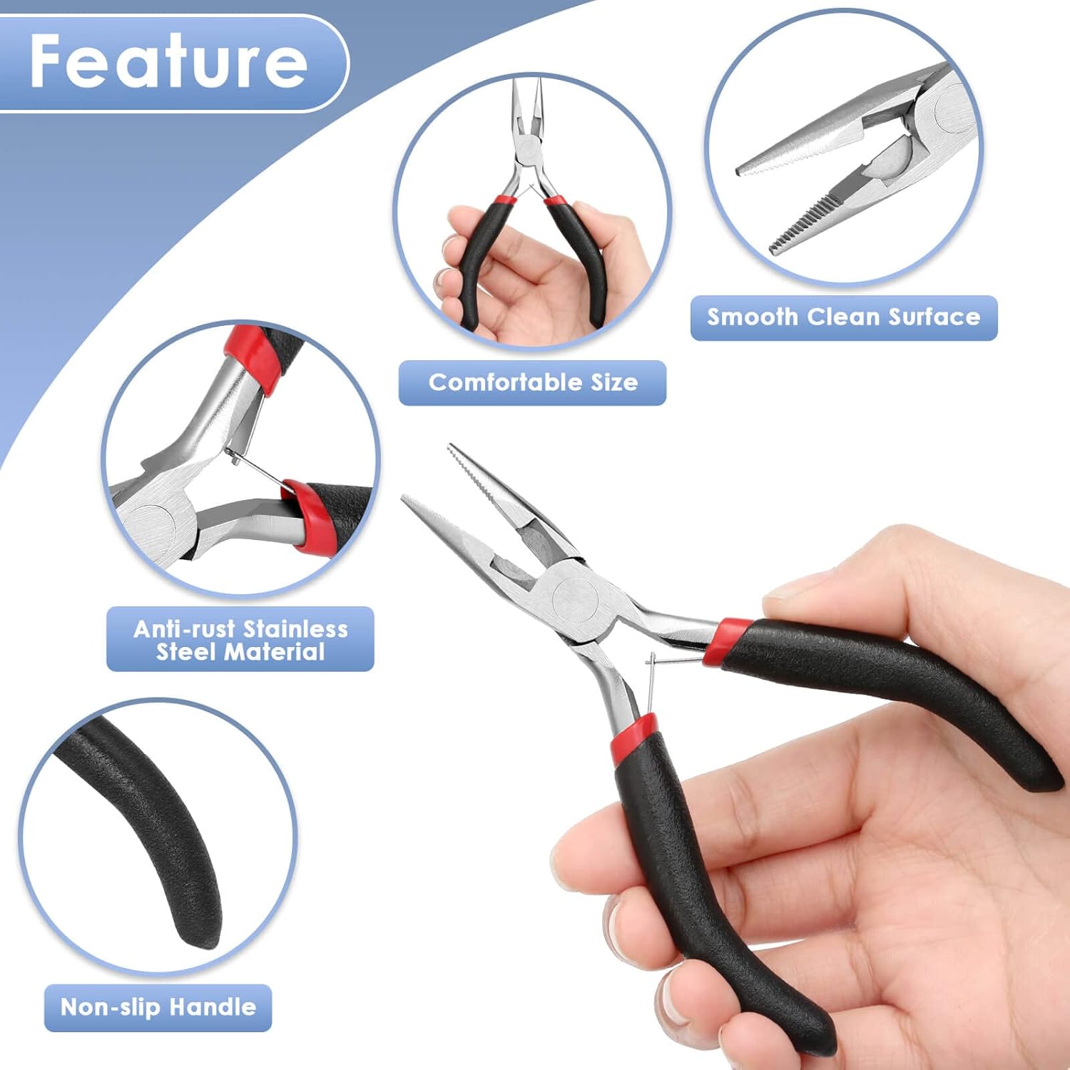 Щипцы с длинными тонкими губка – обзор и цена Jewelry Making Pliers